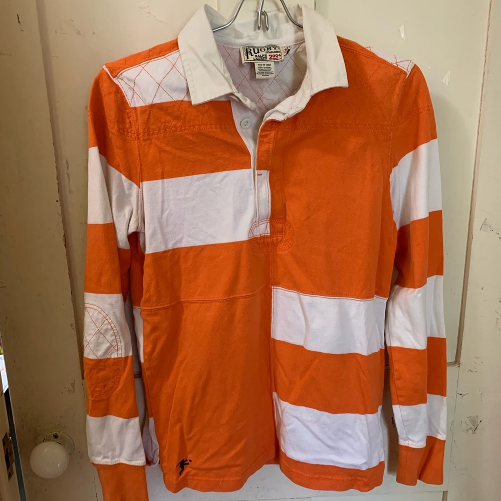 Orange Rugby Shirt